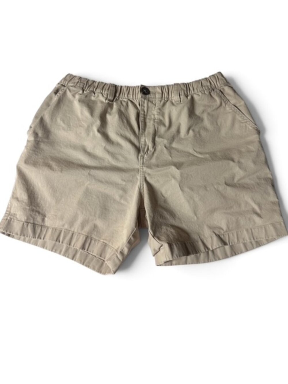Chubbies Originals Men's Stretch Khaki Shorts Size Large 5.5” Inseam Tan